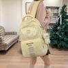 Schoolbag new Japanese cartoon plaid backpack cute Ruiying soft girl girl backpack commuter versatile student schoolbag