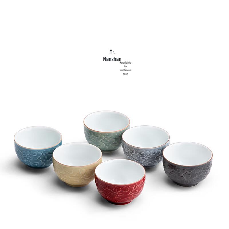 Auspicious Cloud Ceramic Master Tea Cup