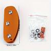 Lightweight Aluminum Alloy EDC Key Holder with Back Clip and Key Pouch