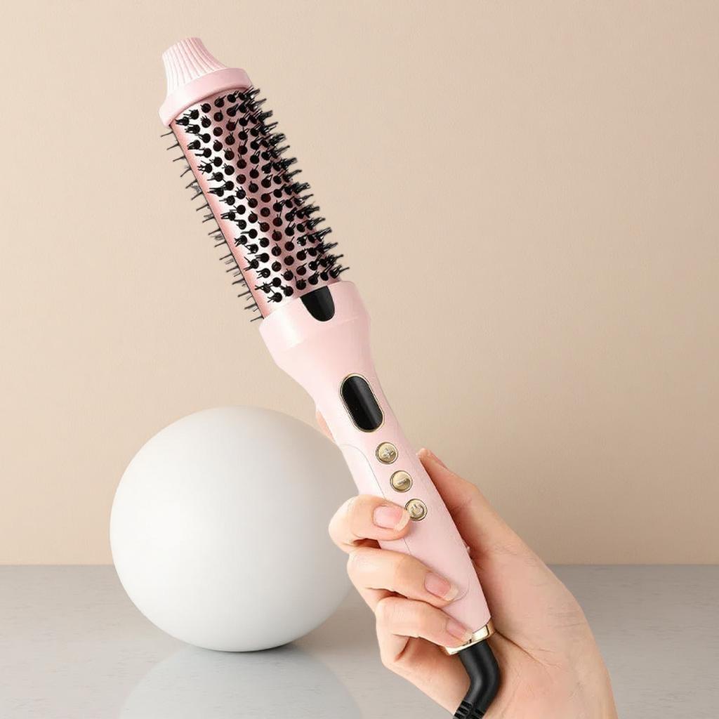 High Quality Heated Curling Iron 3 In 1 Curling Iron Roller Comb 32mm Dual Ptc Fever Comb 1.25 Inch Curling Iron