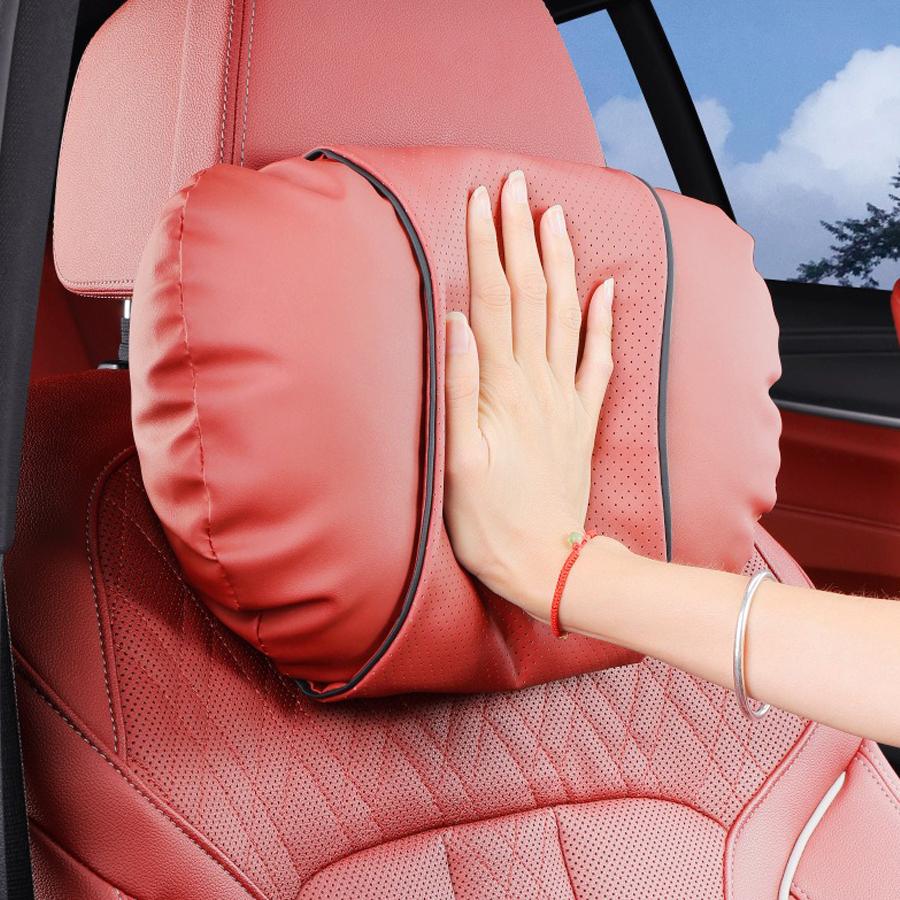 NAPPA Car Neck Pillow Leather Support Headrest Travel Comfort Car Waist Pillow  For Lexus NX GS RX IS ES GX LX RC 200 250 350