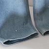 Women's Lyocell High-Waist Wide-Leg Embellished Jeans