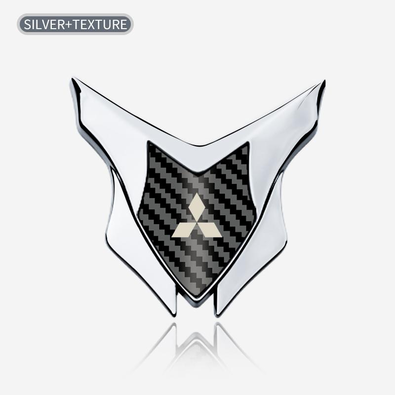 Dekorační samolepka s logem Car Shield pro Mitsubishi Outlander ASX Eclipse Pajero Lancer EVO Delica L200 Mirage RALLIART