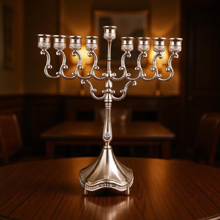 9 Branch Candle Holders Elegant Table Centerpieces Romantics Candle Stand Dining Table Ornament for Living Room Banquet