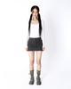 SIO Ruffle Neck Long Sleeve Top [White]