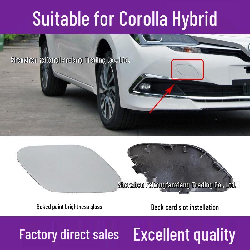 Toyota Corolla Hybrid Sleepoogafdekking (Voorbumper, Modellen 2015-2018)