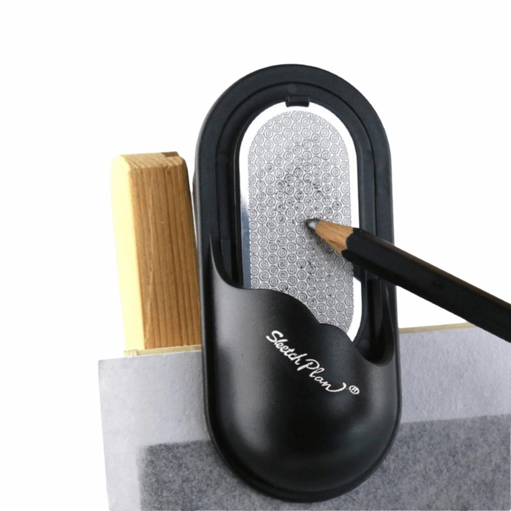 Adjustable Pencil Grinder Lead Shaper Odorless Sketch Pencil Sharpener Art Supplies
