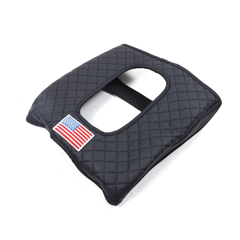 Leather Car Center Console Car Armrest Cover Protector Pad Car Interior For Cadillac Escalade 2015-2020 Accessories
