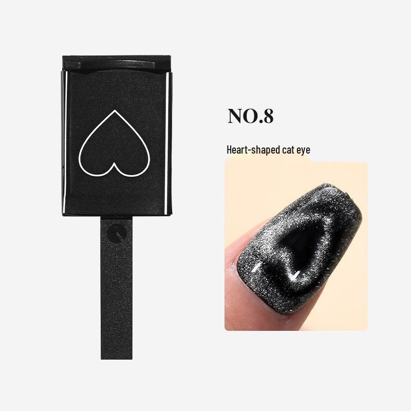 Nail Art Fancy Cat Eye Gel Magnet - Strong Heart Wave Pattern Tool