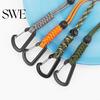Carabiner Key Hooks Backpack Buckle High Strength Good Load-bearing Anti-loss Nylon Multifunctional Hanging Ring Bag Outdoor Accessories Buckles