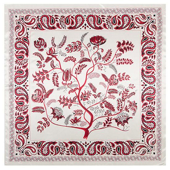 New Design Paisley Silk Scarf For Ladies Fashion Hijab Shawl Brand Scarf Foulard Square Head Scarves Wraps Bandana For Women