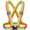 Chaqueta de Seguridad Reflectante de Alta Visibilidad para Ciclismo para Correr Chaleco Reflectante para Hombre Ropa de Trabajo