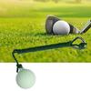 Tragbares Golf Fliegenseil Treibball Golf Schlag Schlagen Putten Trainingshilfe Schwung Sport Übungswerkzeug Einfache Bedienung