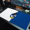 Bristol Rovers fc Mauspads Großes Gaming-Tischkissen Rutschfestes Laptop-Tablet Großes Mauspads XXL Matte Mini-PC Spielmatte Mit Schlosskante_XIA