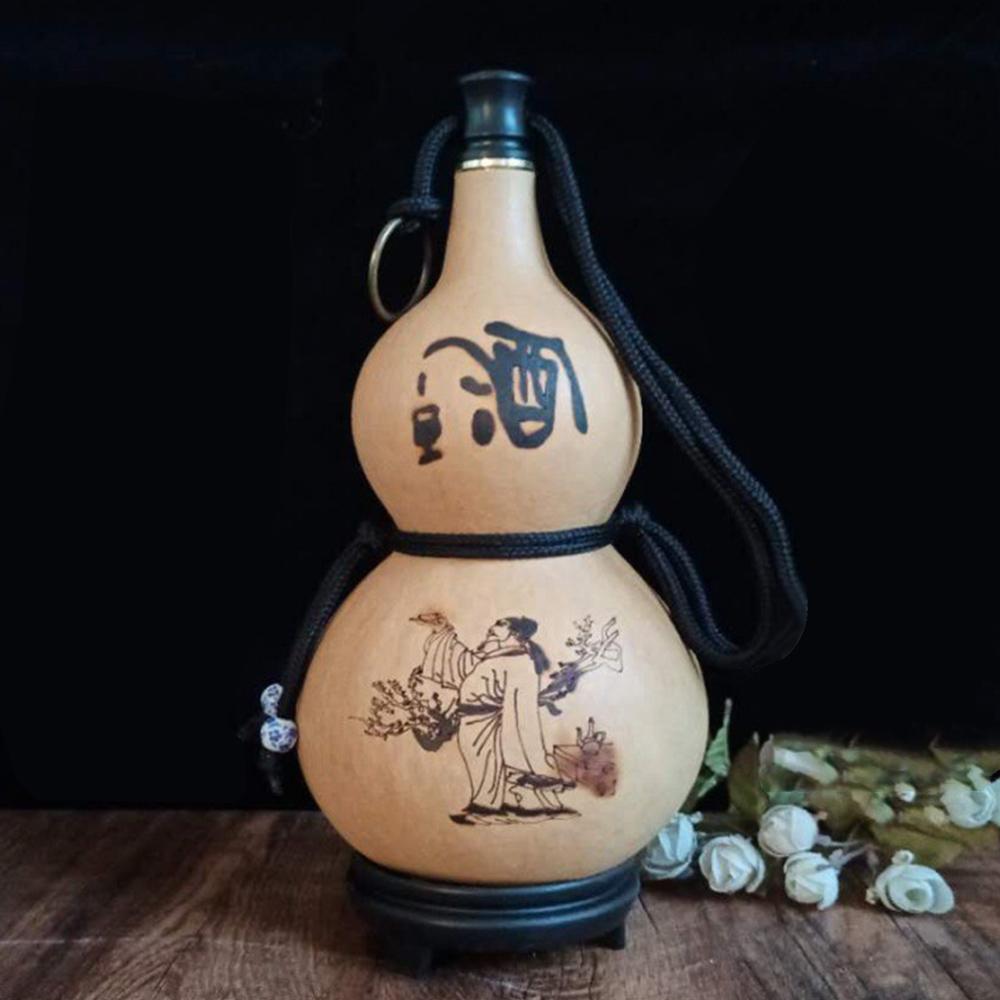 500ML Wine Bottle Chinese Retro Water Kettle New Cycling Kettle  Outdoor Fitness