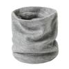 Breathable Neck Warmer Solid Thick Neck Scarves New Plush Snood  Winter