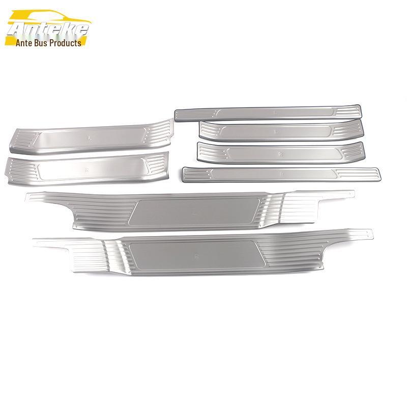 

Накладки на пороги дверей з нержавіючої сталі Sienna 21: Захисні наклейки на педалі