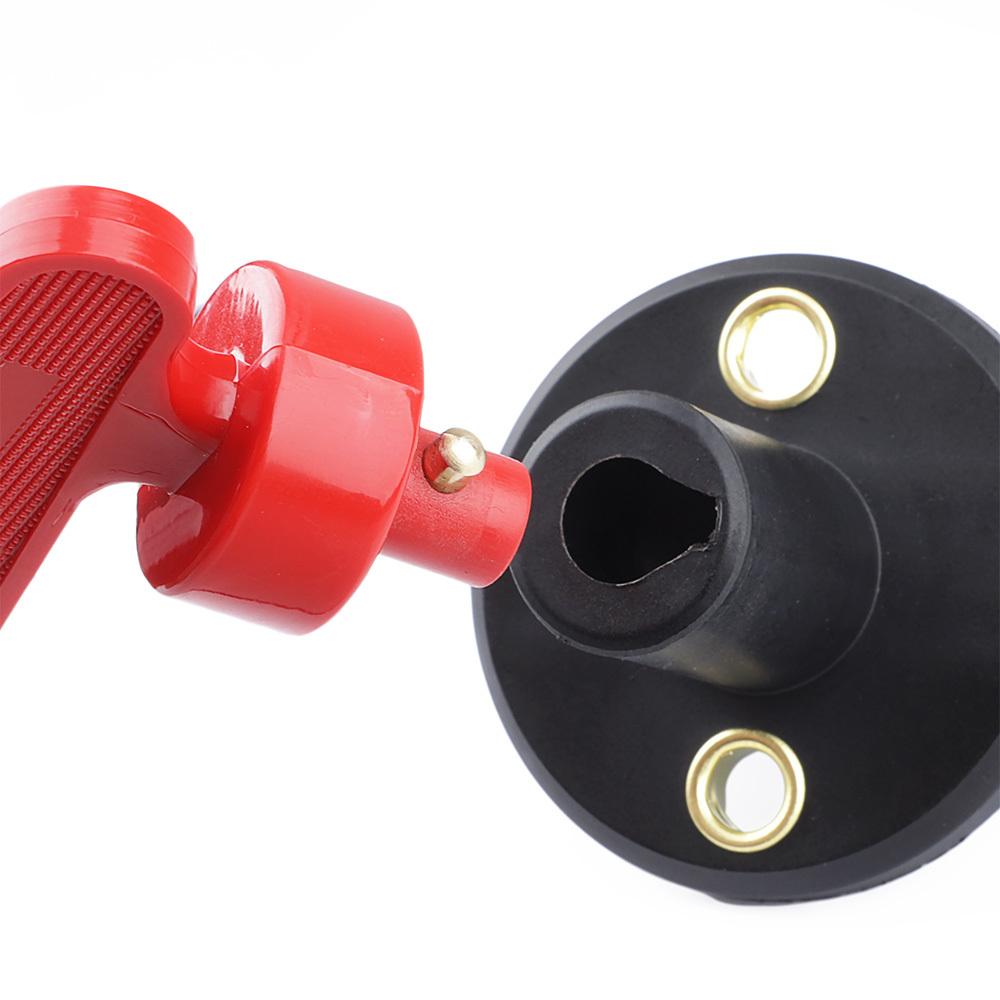 300A 12V Red Key Cut Off Kill Battery Switch Main Vehicle Modified Isolator Disconnector Car Power Switch For Auto Truck Boat