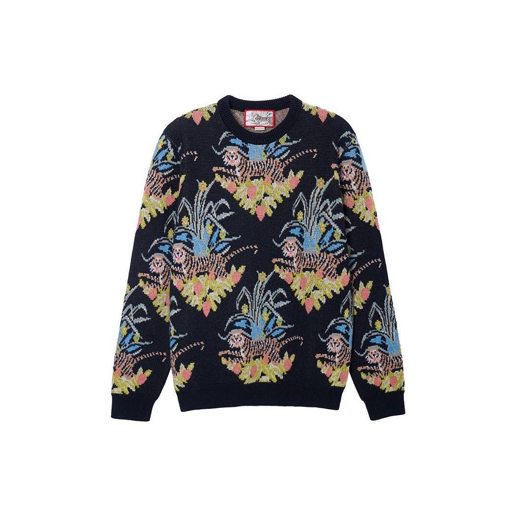 GUCCI Sweaters Men`s Black Crew Neck