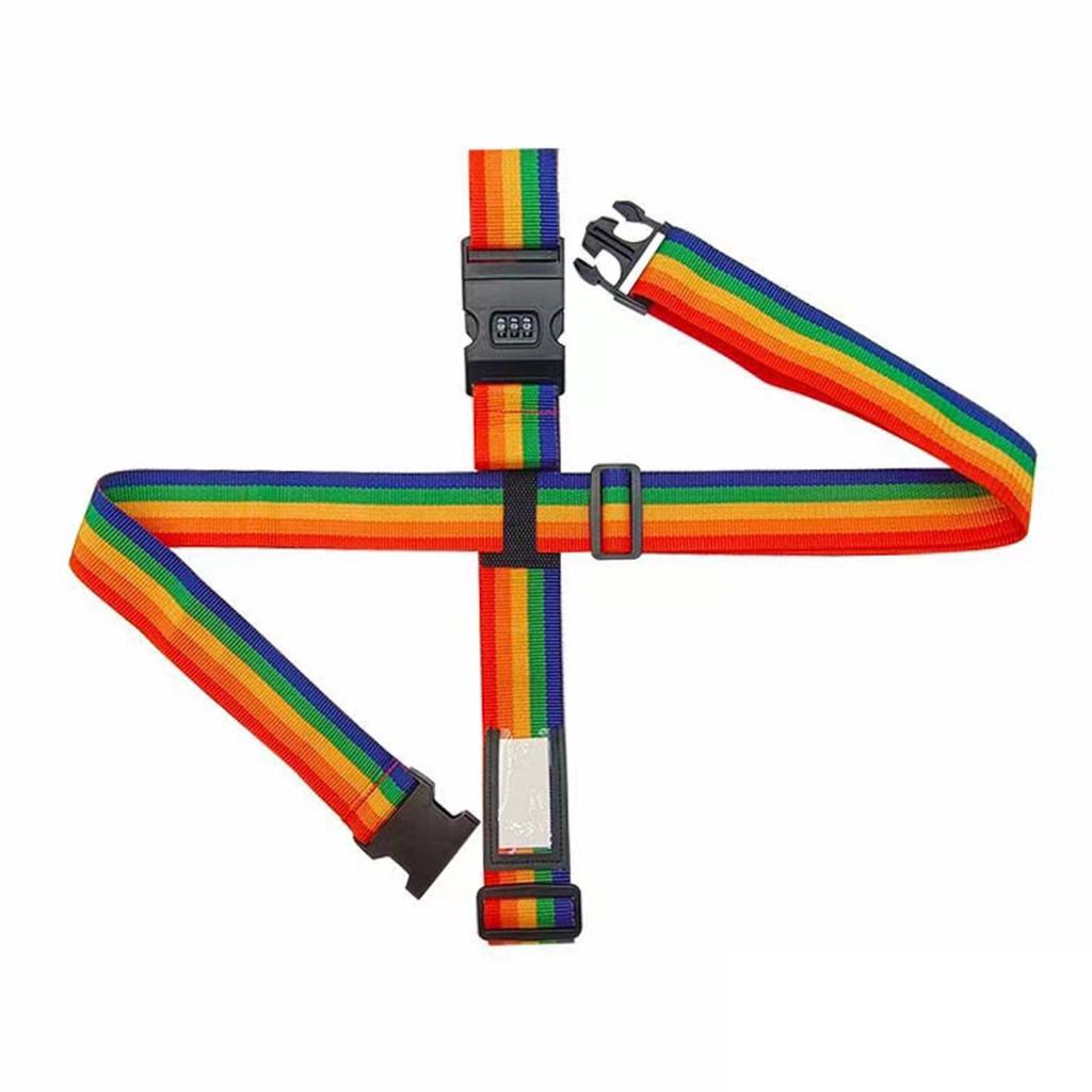 Portable Luggage Suitcase Strap Suitcase Belt Sturdy Baggage Strap Belts Adjustable Luggage Straps Travel Accessorises