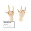 Promotion! 7inch Wooden Sectioned Opposable Articulated Left/Right Hand Figure Manikin Hand Model for Drawing, Sketching, Painti