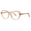 New Vintage Transparent Computer Reading Glasses Frame Women Men Polygon TR90 Anti Blue Light Presbyopia Eyeglasses