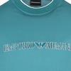 Emporio Armani Letter Print Crew Neck Short Sleeve T-Shirt Men Tops Dark-Blue 3D1TD4-1JUVZ-10756