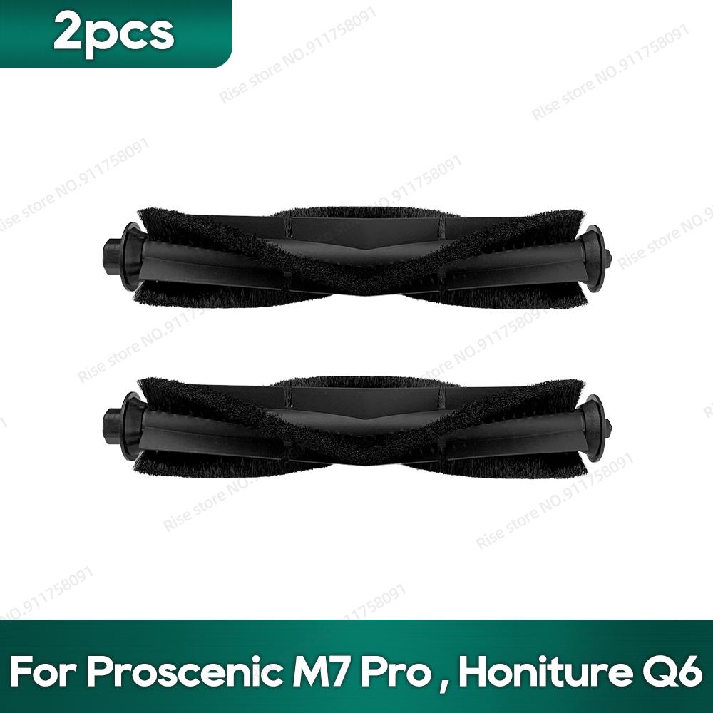 Kompatibel für Lenovo t1s Pro Proscenic M7 Pro, Honiture Q6 Zubehör Roboterstaubsauger Walzenbürste Hepa-Filter Wischtuch Staubbeutel Teile