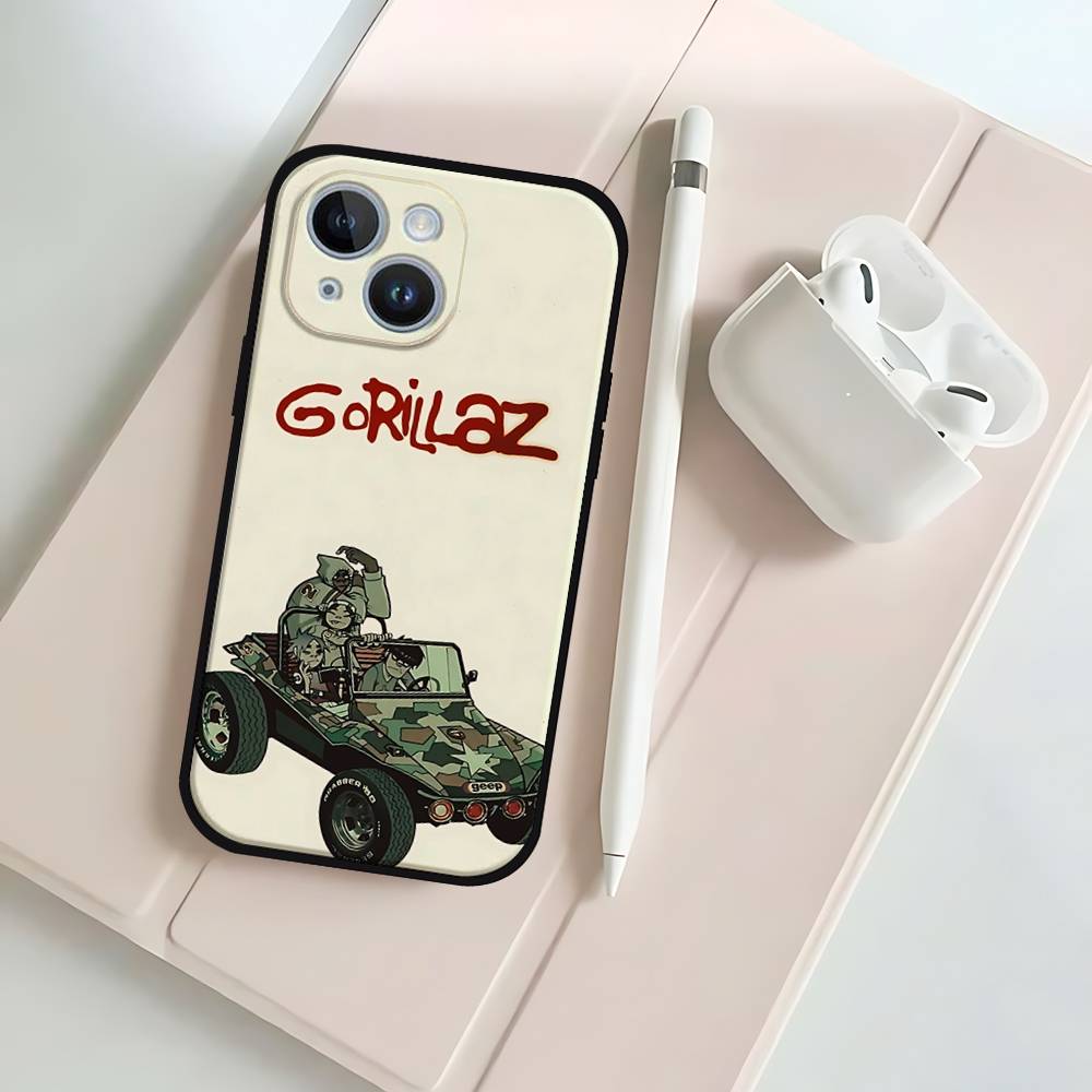 Monkeys Rock Bands Black Phone Case That Fits For IPhone 17,16,15,11,13,14 Pro Max,Plus,X,Xr,Xs Max,13Mini