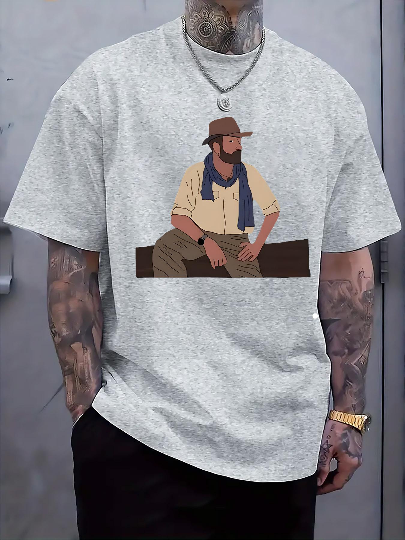 

Casual Outdoor Adventure Graphic Print T-shirt M