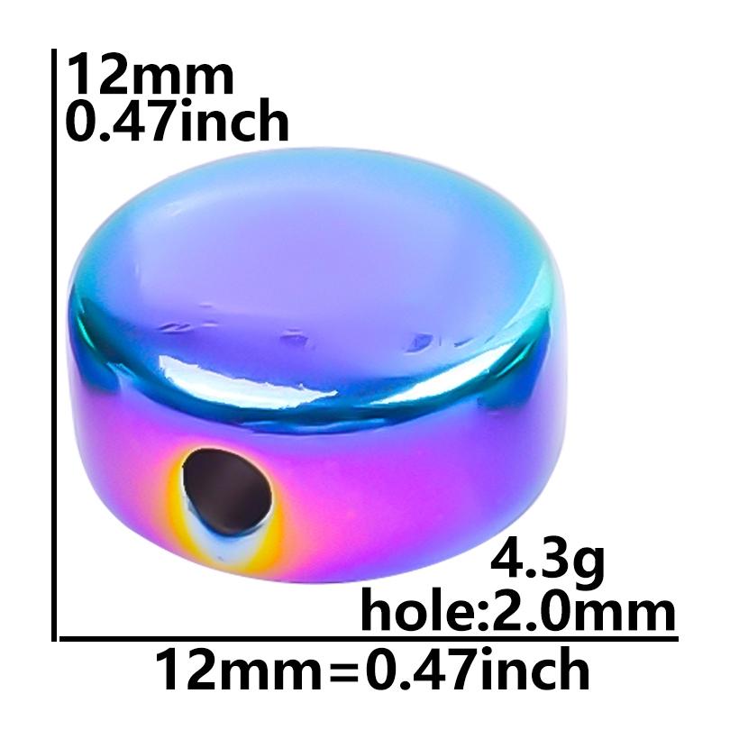 

10 шт. Высококачественные DIY Бусины Геометрические Бусины из Нержавеющей Стали Для Изготовления Украшений Луна Сердца Звезда Бусина Радужный Материал