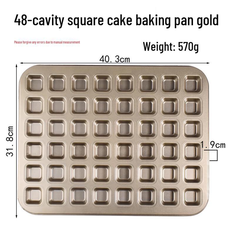 

ZISIZ 48-Cavity Mini Muffin & Cake Baking Pan