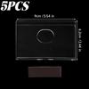 5/1Pcs Magnetic Card Holder Transparent Magnetic Photo Frame Photo Protective Sleeves Home Refrigerator Decoration Supplies