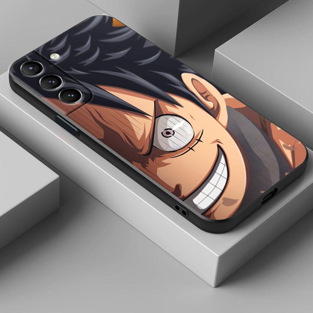 Cool One-Pieces Luffy Zoro Anime Phone Case For Samsung Galaxy S25 S24 S23 S20 S21 FE S26 S22 Ultra 5G S26 Plus S25FE Soft Cover