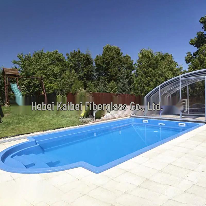 Customizable Fiberglass Family Spa Pool: Above & In-Ground Options