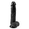Schwarzer realistischer Dildo mit Saugnapf, großer Dildo, riesiger Erwachsener, G-Punkt, weiblicher Masturbator, flexible Dildos, realistischer Penis, Erotik