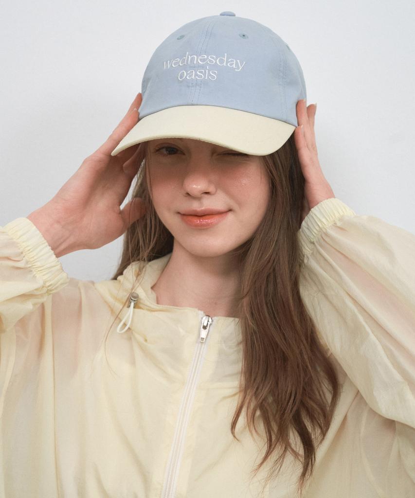 Wednesday Oasis For Woman Signature Pure Two-Tone Ball Cap_8Color(W25-Acc03)