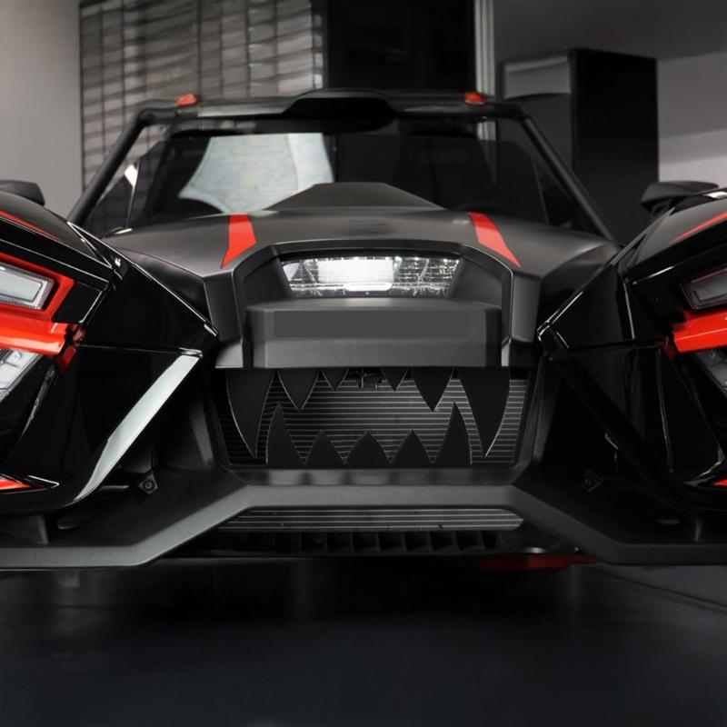 Grille Guard Cover Decoration Radiator Grille Teeth Insert for Vehicle Radiator Protector Decor Easy Installation