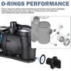 Pool Pump Drain Stopper R0446000 Drain Stopper with O-Ring Replacement Drain Stopper for Booster Series Pump And Water Purification System