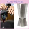 Steel Jigger Double Shot And Single Shot Measure Cup With Elegant Double Tone Finish For Cocktails