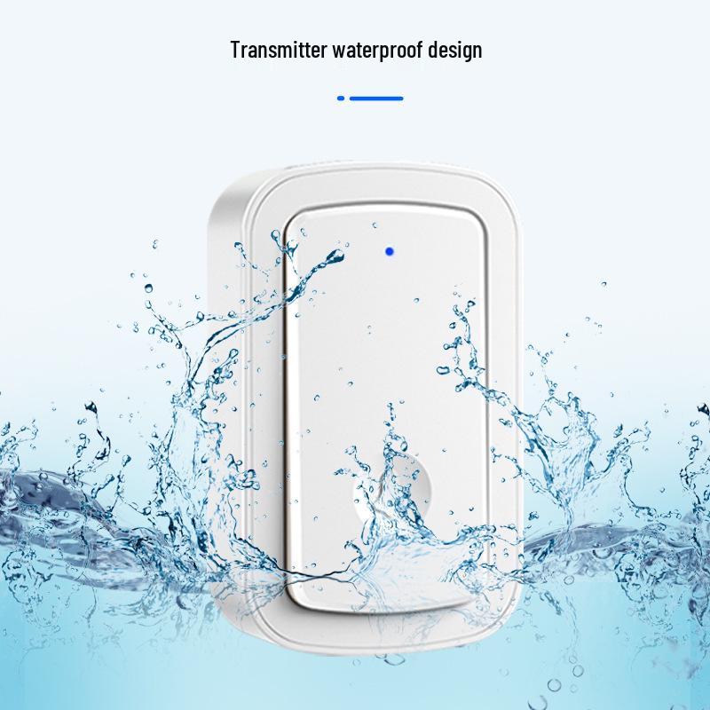 Smart Long-Range Wireless Doorbell with Multiple Receivers and Waterproof Call Button