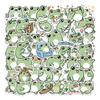 56PCS Colored Cartoon Frog PVC Sticky Sticker Aesthetic DIY Decoration Scrapbooking Hand Accounting Supplies