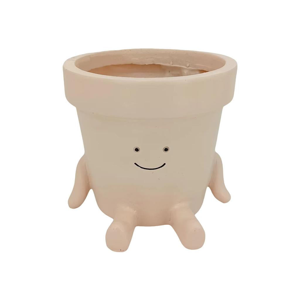 Pot de plante créatif à bascule avec design de succulente mignonne Décoration unique pour la maison et le jardin Contenant à fleurs d'extérieur et d'intérieur