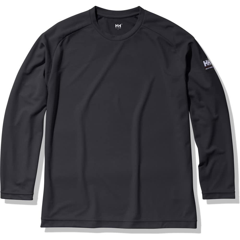 

Футболка с длинным рукавом Team Dry Tee унисекс HH32301 черная S [Helly Hansen] Футболка L/S