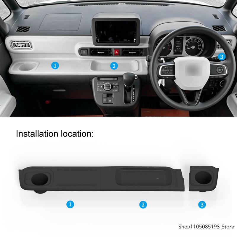 Suitable for 2022-2025 Chery CANBUS Silicone Dashboard Storage Mat Car Cup Holder Interior Accessory