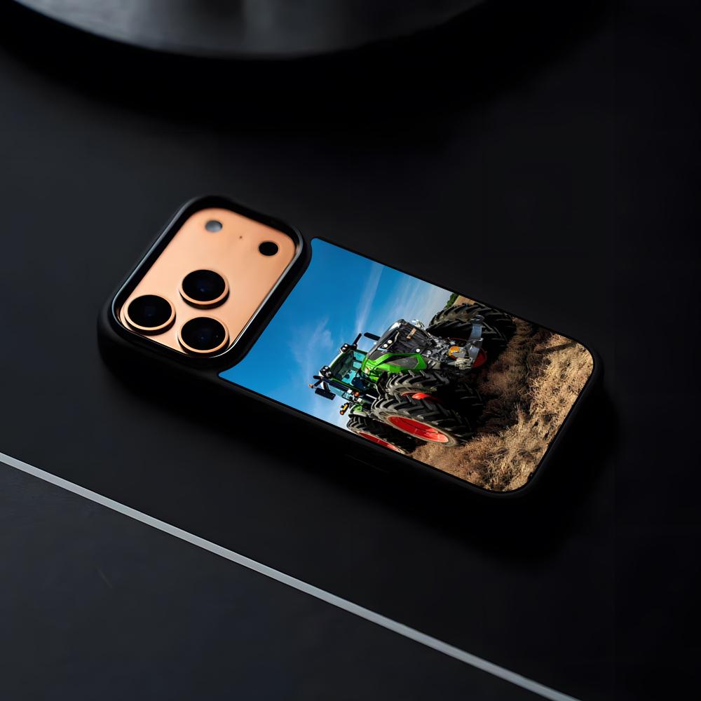 

Machinery FENDT Phone Case For IPhone 17 16 15 14 13 12 Pro Max Plus Black Frame Hard Shell iPhone 13 Pro