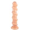PVC Threaded Anal Plug Vaginal Massage Stick Deep Anal Expansion Masturbator Fisting Gay Sex Toys Realistic Dick