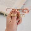 Metal Bookmarks One Hand Reading Page Turning Fixed Thumb Book Support Fast Reading Aids Tools Thumb Bookmark for Book Lovers