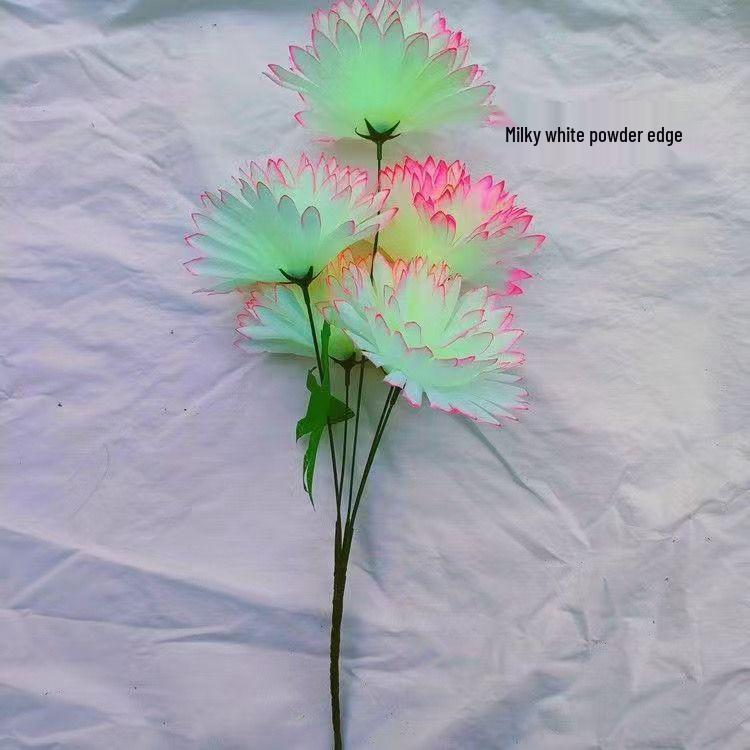 Seven-Headed Chrysanthemum Bouquet for Tomb-Sweeping Day - Available in Eleven Colors