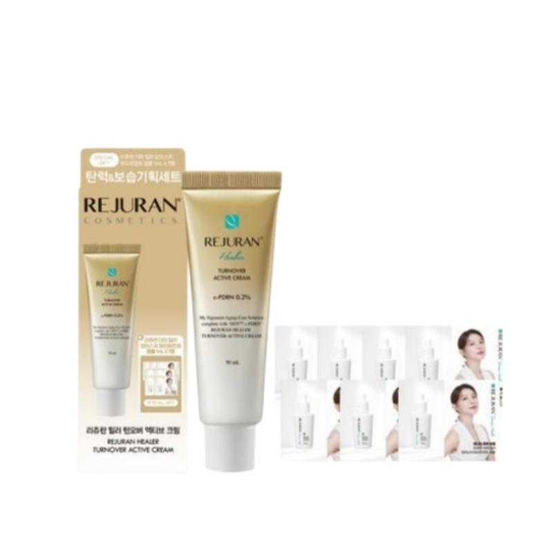 

Rejuran Healer Turnover Active Cream 50ml Set (+ Derma Healer Ampoule 1ml*7)